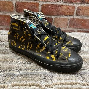 Vintage 1989 batman converse men Sz 8